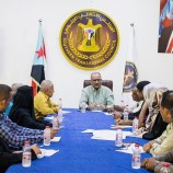 الجعدي يلتقي اللجنة الإدارية لتحضيرية المؤتمر الأول للصحفيين والإعلاميين الجنوبيين.
