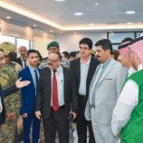 وزير النقل يتفقد المشاريع المنجزة للمرحلة الثانية لإعادة تأهيل مطار عدن الدولي