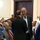 اللواء محمود الصبيحي يصل قاعة اللقاء التشاوري الجنوبي