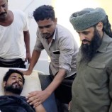 العميد الوالي يزور جرحى العمل الإرهابي الذي استهدف الشهيد القائد عبداللطيف السيد بمديرية مودية بأبين