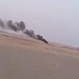 اندلاع اشتباكات مع مسلحين قبليين وإحراق قاطرتين لشركة النفط بمارب