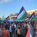 مظاهرات حاشدة في العاصمة عدن تضامناً مع غزة