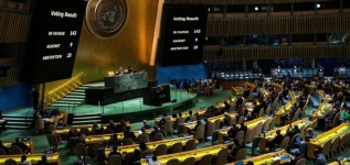 143 دولة تصوت لدعم العضوية الكاملة لفلسطين بالأمم المتحدة