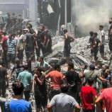 الاتحاد الأوروبي يطالب بالتحقيق في قصف قرب مكتب الصليب الأحمر في غزة
