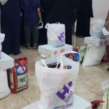 العاصمة عدن..تدشين صرف 340 سلة غذائية لأطفال الشلل الدماغي