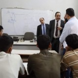 عبود  والحاج والشبحي والعبادي يدشنون العام الدراسي الجديد في كلية المجتمع بالعاصمة عدن
