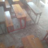 لحج.. انهيار جزء من سقف مدرسة ابتدائية