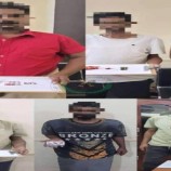 الحزام الامني يلقي القبض على 7 متهمين بتعاطي وحيازة الحشيش المخدر في العاصمة عدن