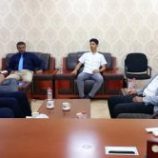 اول اجتماع لنائب وزير الشؤون القانونية وحقوق الإنسان بعد تعينه