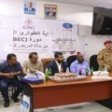 رئيس هيئة انتقالي الضالع يشهد ختام دورة التخدير في مستشفى الشيخ زايد