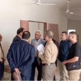 نائب وزير العدل يشرف على سير الأعمال النهائية لمشروع مبنى محكمة المنصورة الابتدائية