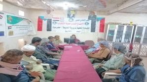 انتقالي الضليعة بحضرموت  يناقش الأوضاع الاقتصادية والخدمية بالمديرية