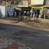 إندلاع حريق بالحجاز مول في عدن