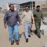 مدير عام المنصورة يتفقد مشروع إنشاء حديقة “التسعين”