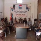 انتقالي عين بشبوة ينظم ندوة سياسية لأعضاء القيادة المحلية بالمديرية