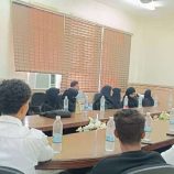 منسقية الانتقالي في كلية العلوم الإدارية بجامعة عدن تنظم دورة إرشادية لأعضاء المجلس الطلابي