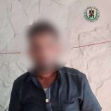 الحزام الأمني يلقي القبض على شخص بحوزته مواد مخدرة في البريقة