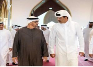 الرئيس الإماراتي و أمير دولة قطر يبحثان في الدوحة المستجدات في المنطقة