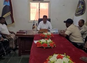 رئيس انتقالي سقطرى يلتقي بلجنة طلائع الجنوب لمناقشة ترتيبات المخيم الصيفي بالمحافظة