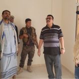مدير عام المنصورة يتفقد الأعمال النهائية بمشروع بناء مجمع قضائي بالمديرية
