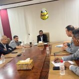 وزير التربية يلتقي مدير أمن عدن لمناقشة التعاون والعمل المشترك