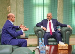 الرئيس الزُبيدي يطّلع على إجراءات البنك المركزي لضبط القطاع المالي والمصرفي
