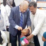 بحضور البيشي تدشين الحملة الوطنية للتحصين ضد شلل الأطفال في مديرية التواهي