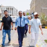 تدشين مشروع إشارات المرور في مديرية صيرة بعدن