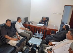 مدير عام الأوقاف بشبوة يلتقي مدير عام مكتب الشباب والرياضة بالمحافظة لمناقشة الأنشطة الدعوية والتوعوية لفئة الشباب