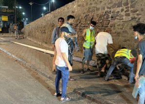 مدير مديرية صيرة يتفقد الأضرار الناتجة عن الرياح ويوجه بمعالجتها فورًا