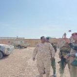 العميد العنشلي يزور كتائب قطاع موري بأرخبيل سقطرى