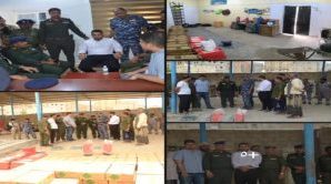 الجابري يدشن معمل لصيانة وتعبئة طفايات الحريق بمدينة حضرموت