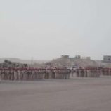 اللواء ثاني حزم ينظم عرضاً عسكرياً مهيباً لتدشين النصف التاني من العام التدريبي
