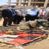 نيابة الإستئناف الجزائية تتلف كمية كبيرة من المواد المخدرة في العاصمة عدن