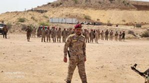 العميد اليافعي يتفقد جاهزية القوات في المحفد بأبين