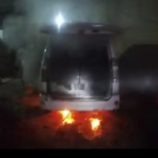 إحراق سيارة إعلامي جنوبي في العريش بعدن