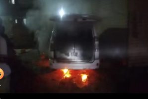 إحراق سيارة إعلامي جنوبي في العريش بعدن
