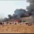 حريق هائل يلتهم مساكن نازحين في القناوص ويشرّد عشرات الأسر بالحديدة اليمنية