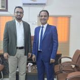 باعوم يسلم رئيس هيئة الأراضي العولقي ملفًا موثقًا بوقائع فساد جسيم في أراضي الدولة بالعاصمة عدن