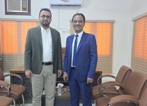 باعوم يسلم رئيس هيئة الأراضي العولقي ملفًا موثقًا بوقائع فساد جسيم في أراضي الدولة بالعاصمة عدن