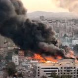 انفجار في دمشق والجيش الإسرائيلي يعلن استهداف بوابة دخول مقر هيئة أركان الجيش السوري