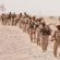 قوات العمالقة تنظم مسيراً عسكرياً احتفاء بالمتخرجين من دورات التجهيز القتالي