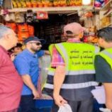 السلطة المحلية بمديرية صيرة تضبط 8 محلات مخالفة للتسعيرة بالتعاون مع مكتب الصناعة والتجارة