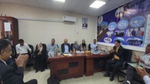 مستشفى عبود يستقبل وفداً رفيع المستوى من جامعة عدن ومنسقي المجلس العربي