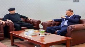 حُميد يبحث مع اللواء شلال  خطط حماية المنافذ من التهريب والإرهاب