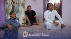 السقاف يزور أسرة البيضاني ويقدم لهم الدعم المعنوي والمادي