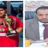 وزير التربية يهني الطفل بن مخاشن لفوزه بالمركز الثاني للبطولة الوطنية للحساب الذهني بمصر