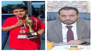 وزير التربية يهني الطفل بن مخاشن لفوزه بالمركز الثاني للبطولة الوطنية للحساب الذهني بمصر