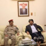 محافظ حضرموت ووزير الدفاع يناقشان في سيئون سُبل تعزيز الأمن ومواجهة تداعيات الحالة الجوية