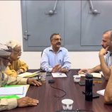 بتوجيه من الوزير السقطري  وكيل وزارة الزراعة والأسماك يناقش مع البرنامج الإنمائي تدخلاته للحد من أضرار السيول على عدن ولحج